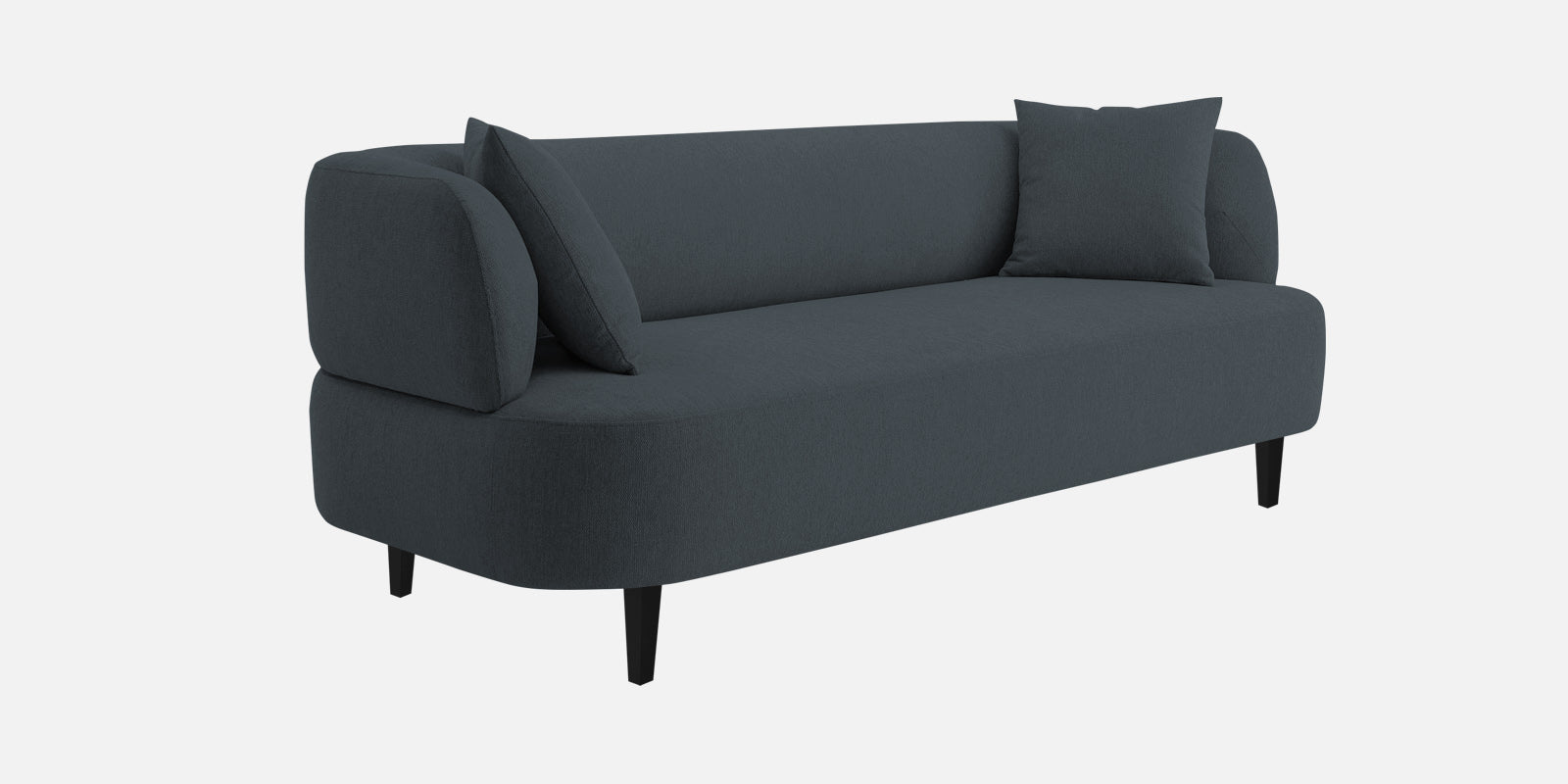 Carson Fabric 3 Seater Sofa in Duby Grey Colour