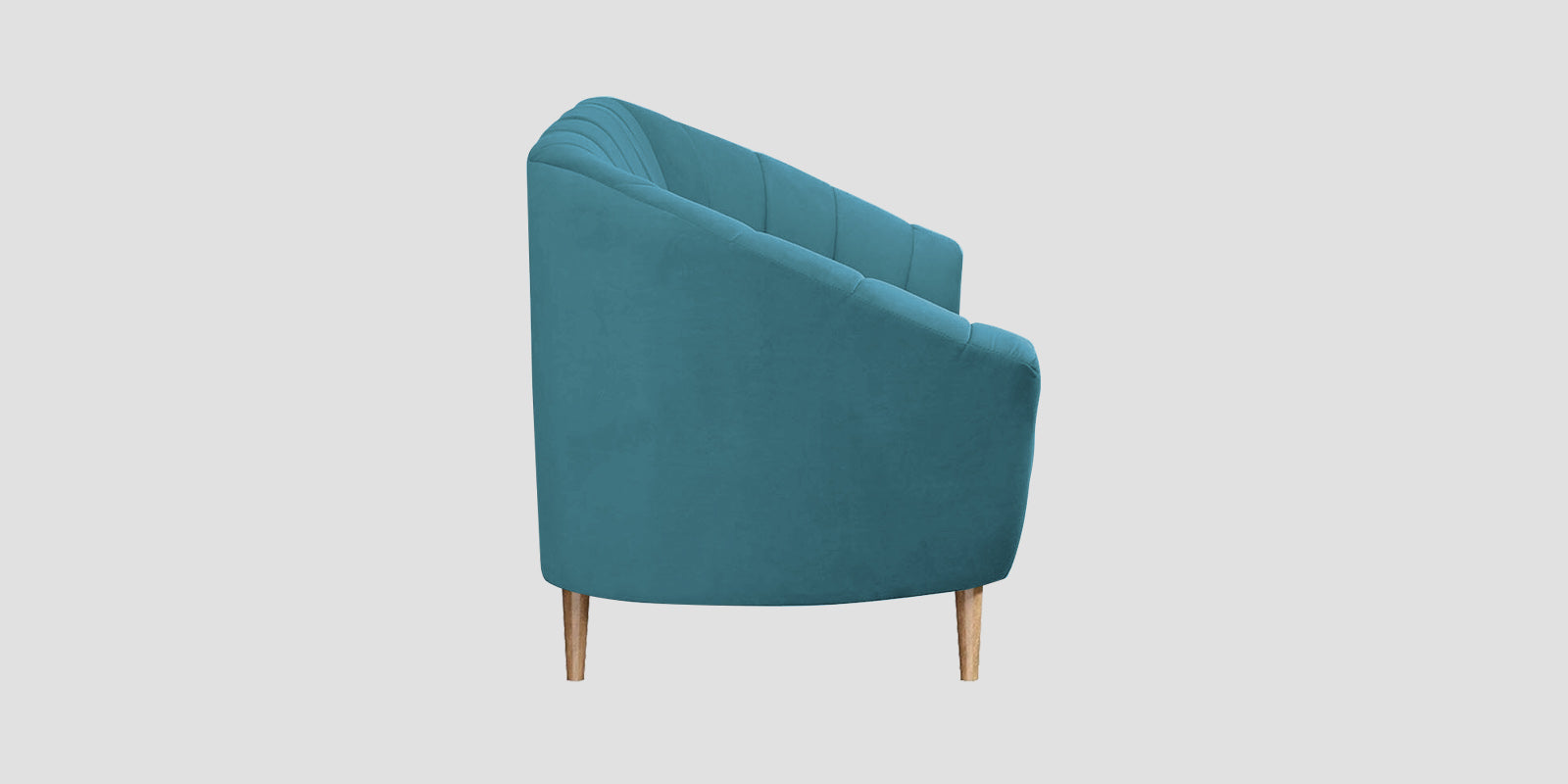 Kaylee Velvet 2 Seater Sofa In Aqua Blue Colour - Febonic Living