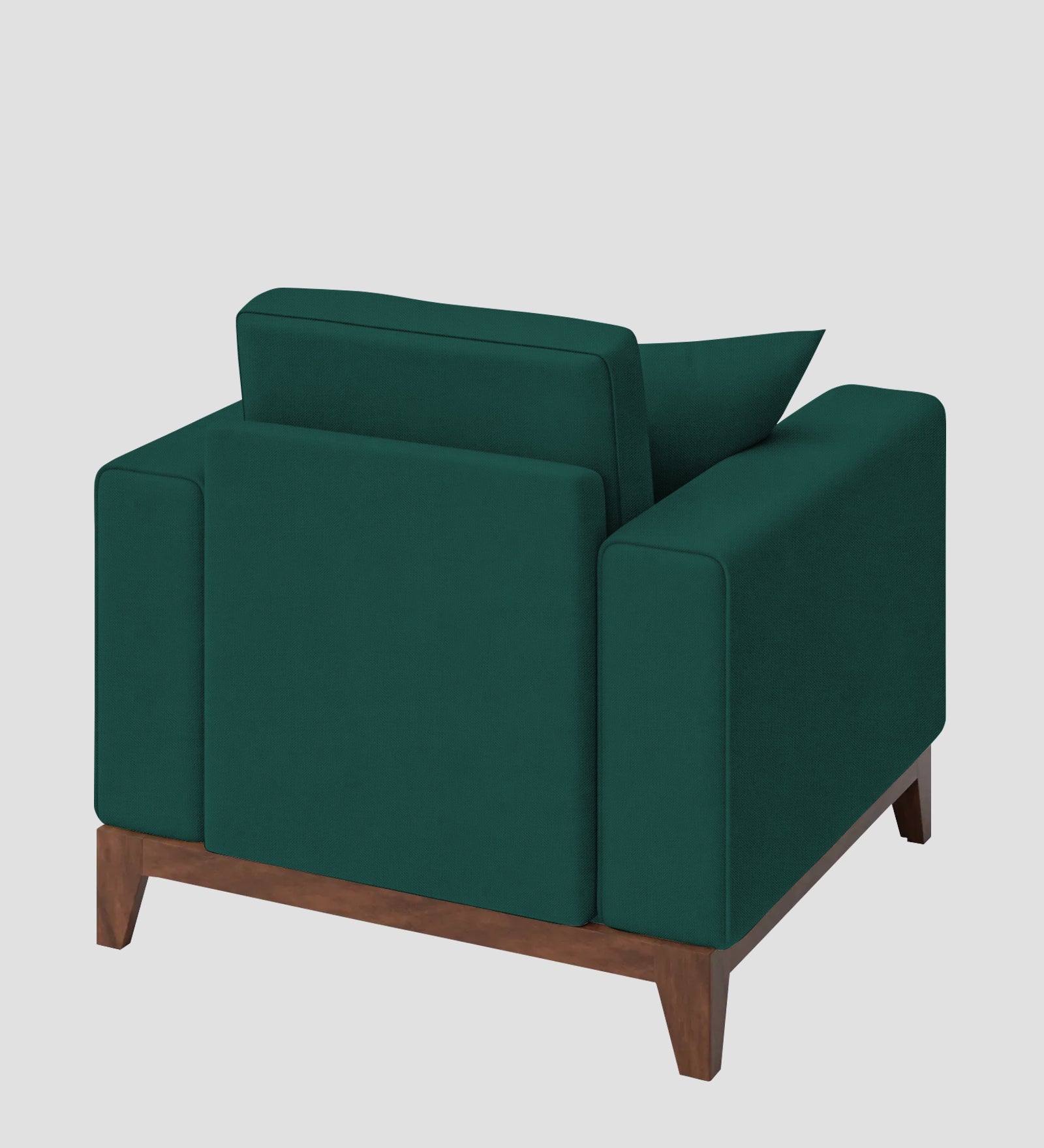 Luca Fabric 1 Seater Sofa In Sage Green Colour - Febonic Living
