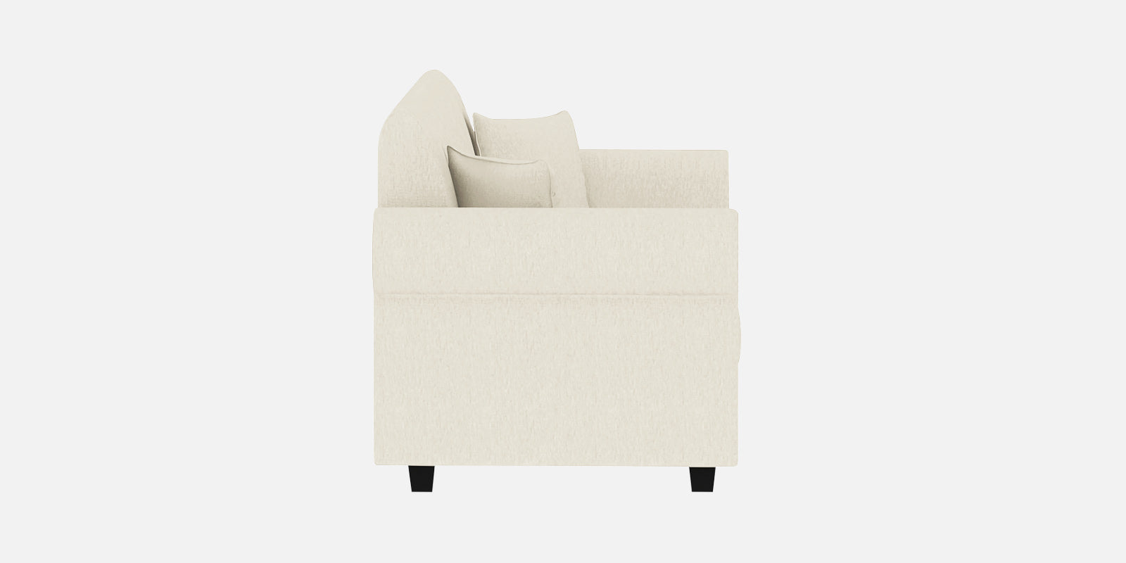 Derado Fabric 3 Seater Sofa In Ivory Cream Colour - Febonic Living