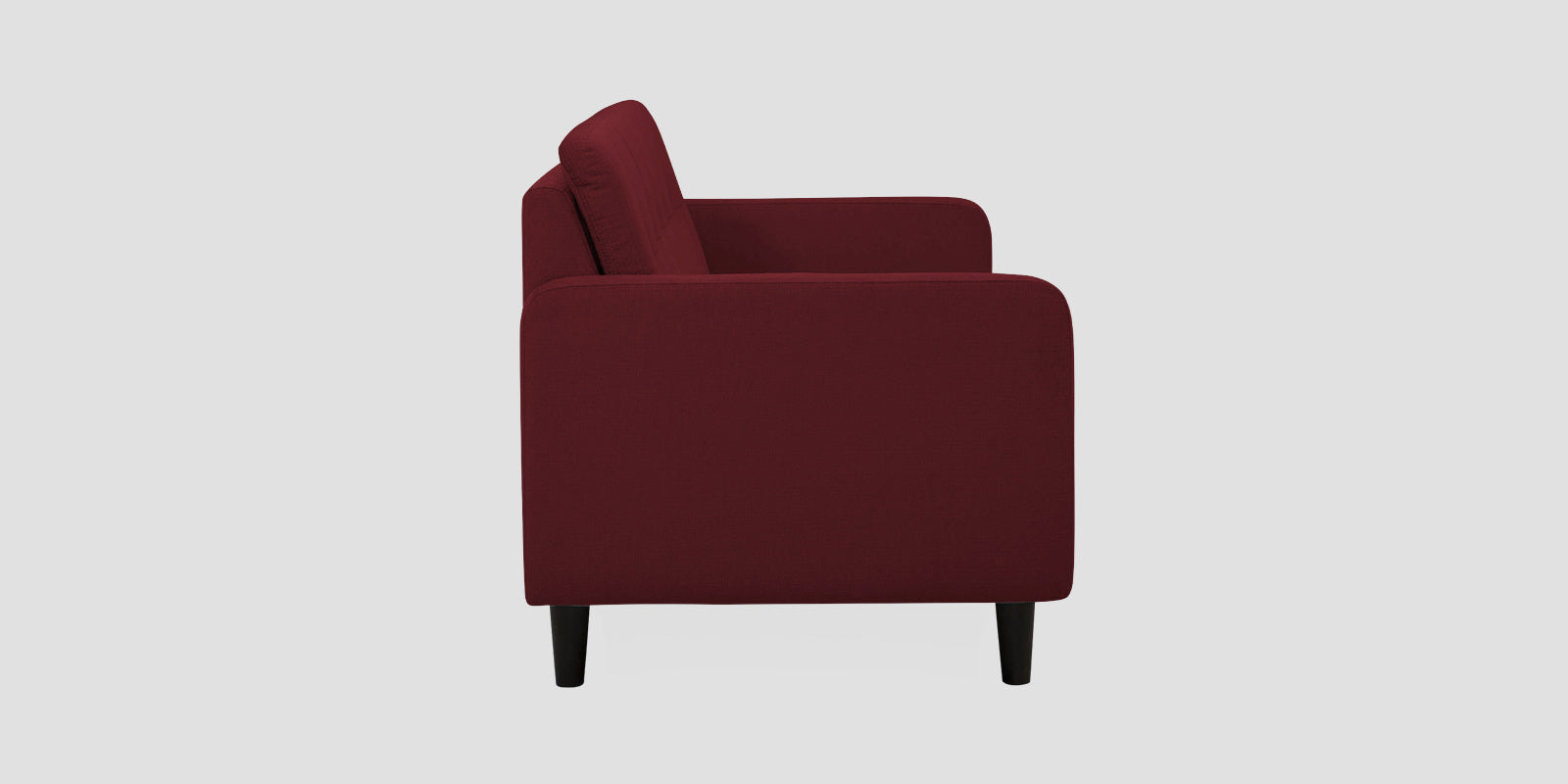Noha Fabric 2 Seater Sofa In Blood Maroon Colour - Febonic Living