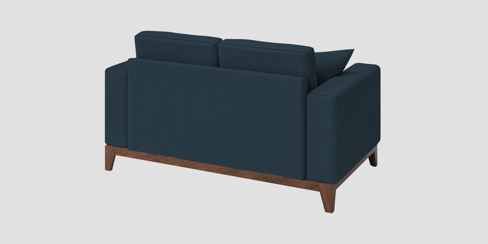 Luca Fabric 2 Seater Sofa In Cool Blue Colour - Febonic Living