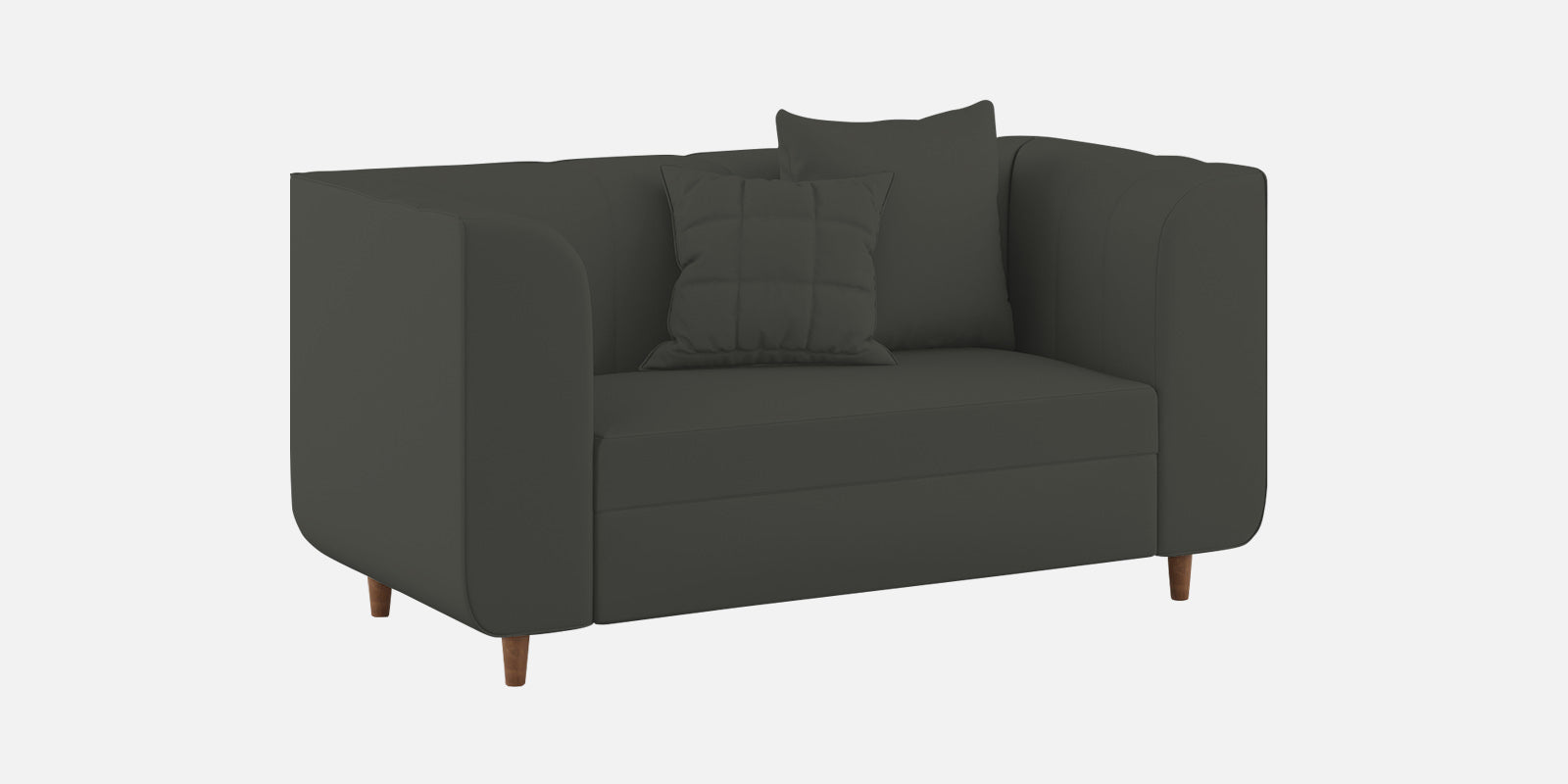 Sumo Velvet 2 Seater Sofa In Hory Grey Colour - Febonic Living