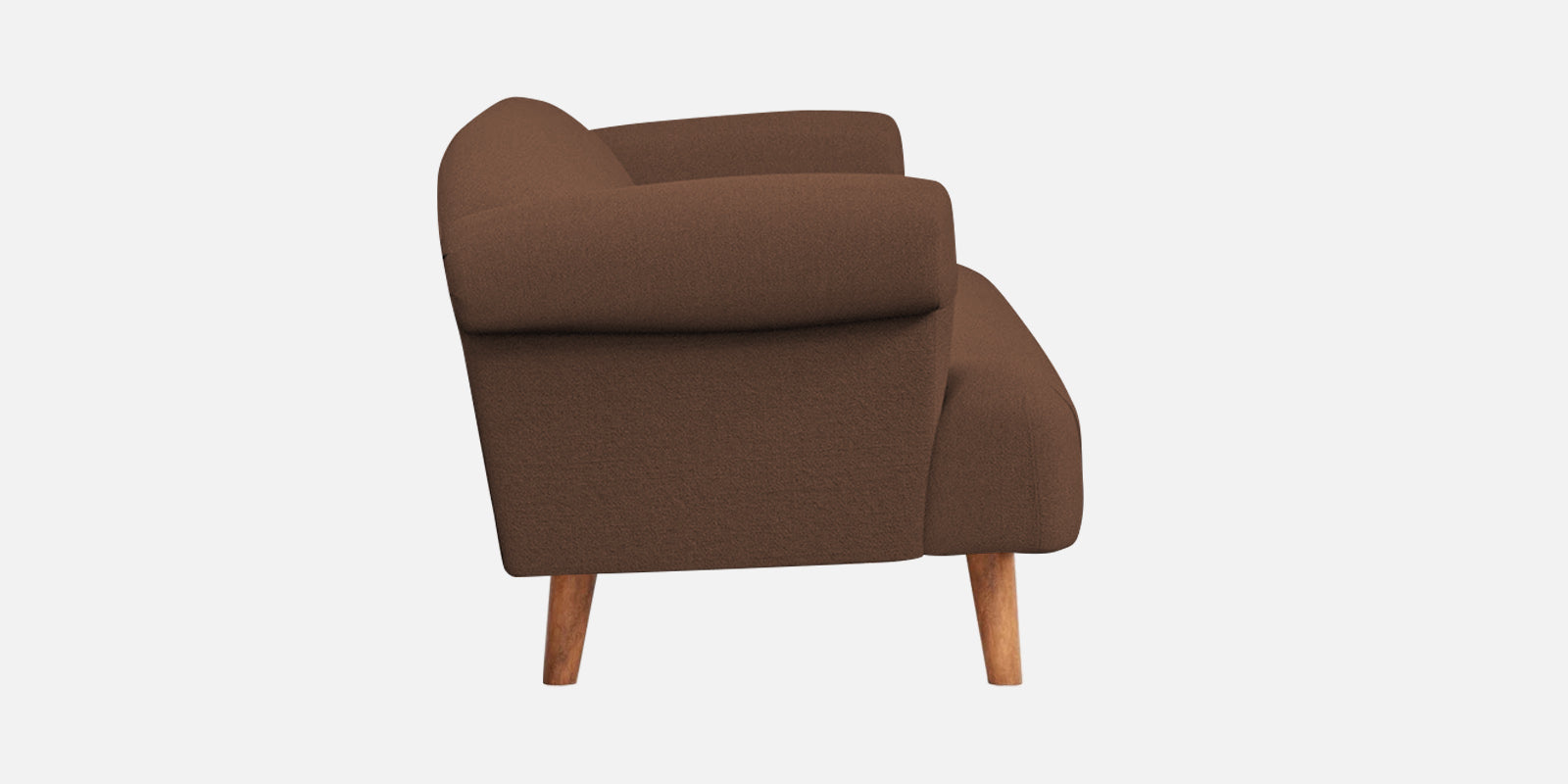 Barber Fabric 2 Seater Sofa In Ash Brown Colour - Febonic Living