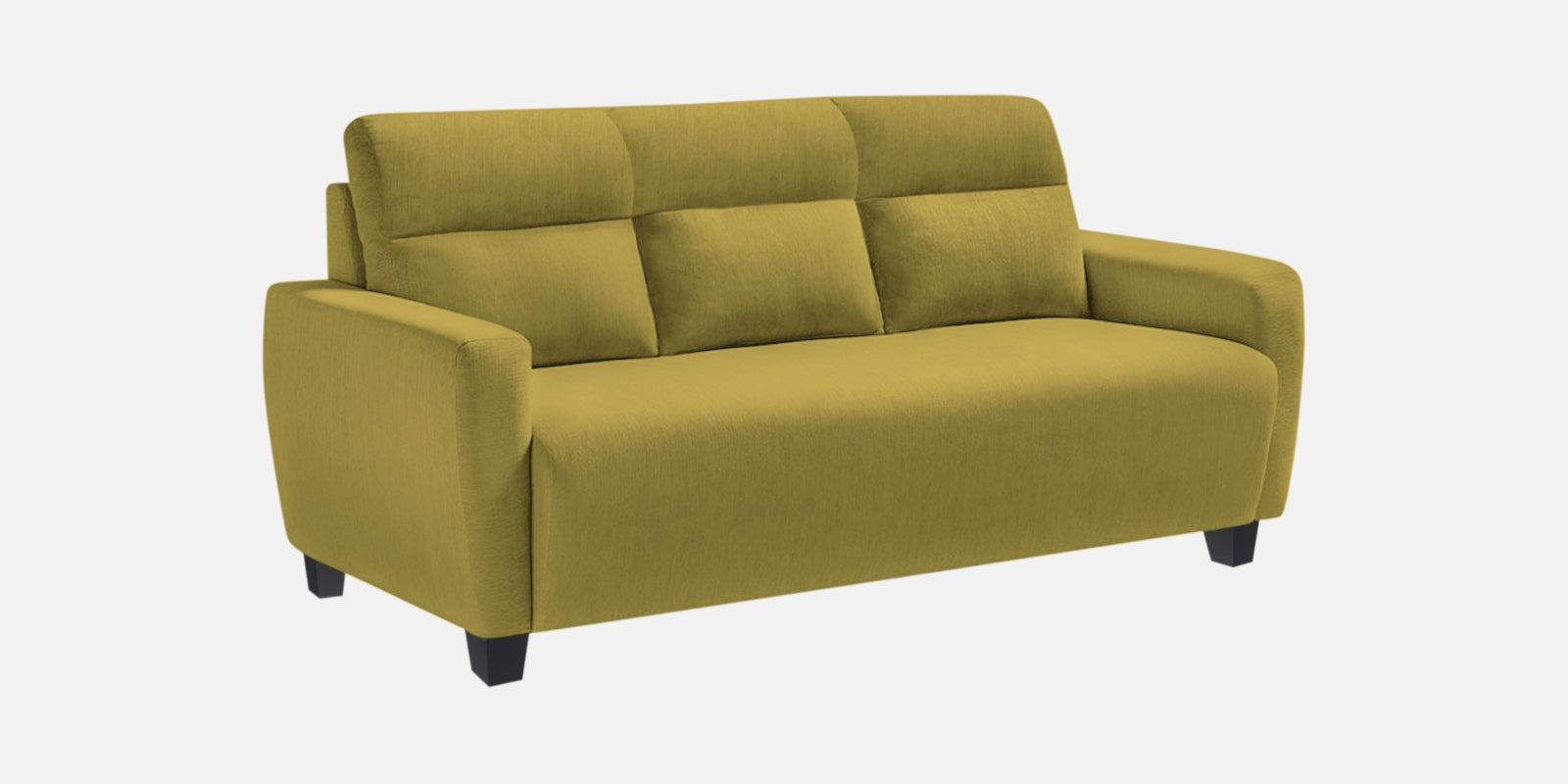 Bakadi Fabric 3 Seater Sofa in Parrot Green Colour