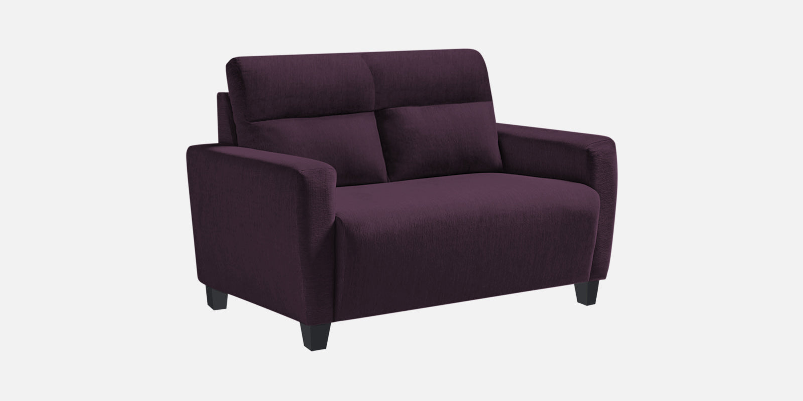 Bakadi Fabric 2 Seater Sofa In Greek Purple Colour - Febonic Living