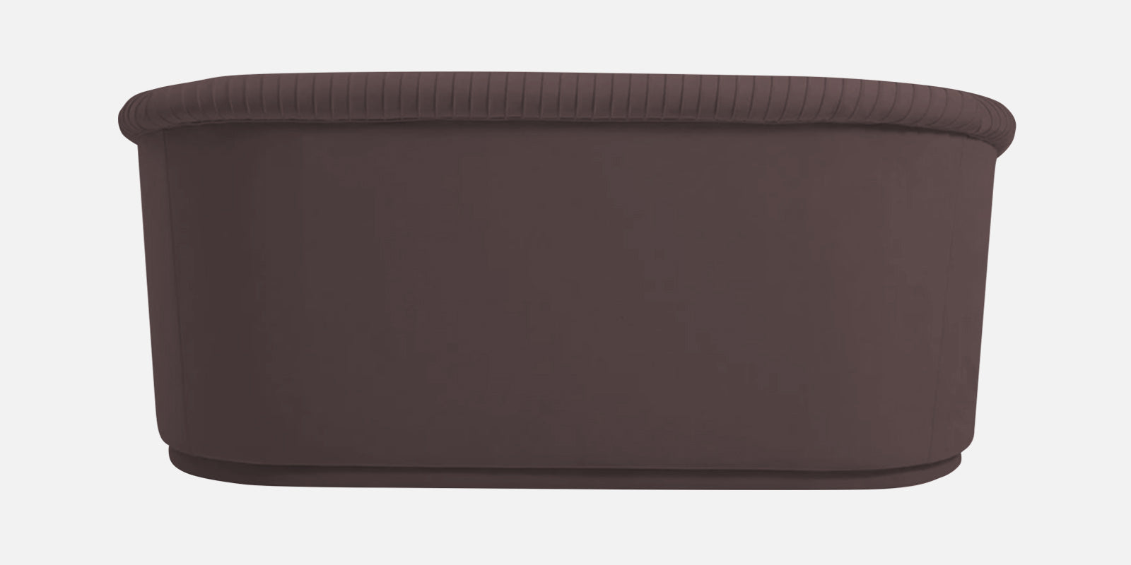 Yara Velvet Fabric 2 Seater Sofa In Mocha Brown Colour - Febonic Living