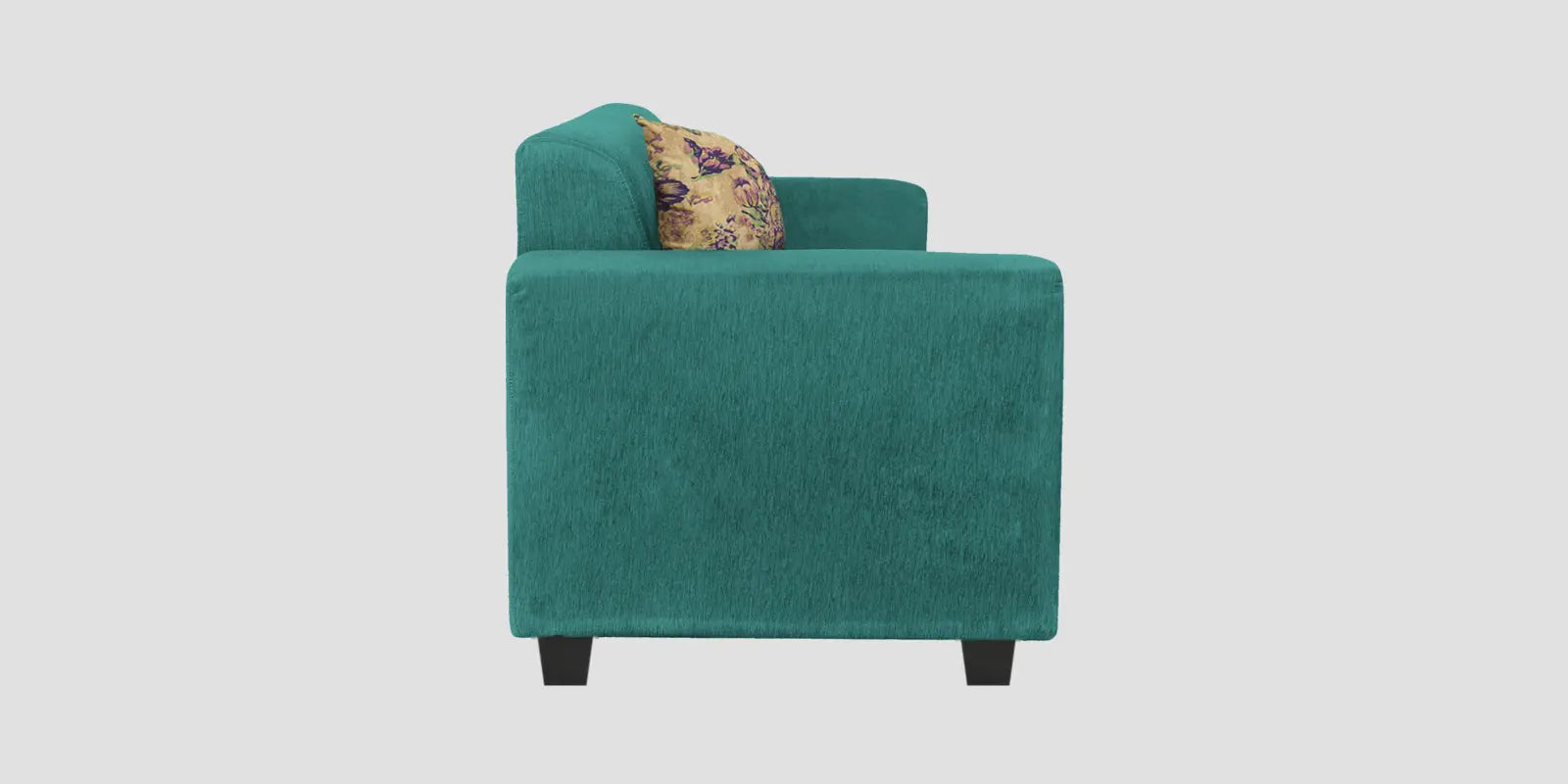 Lipu Fabric 3 Seater Sofa In Sea Green Colour Febonic Living