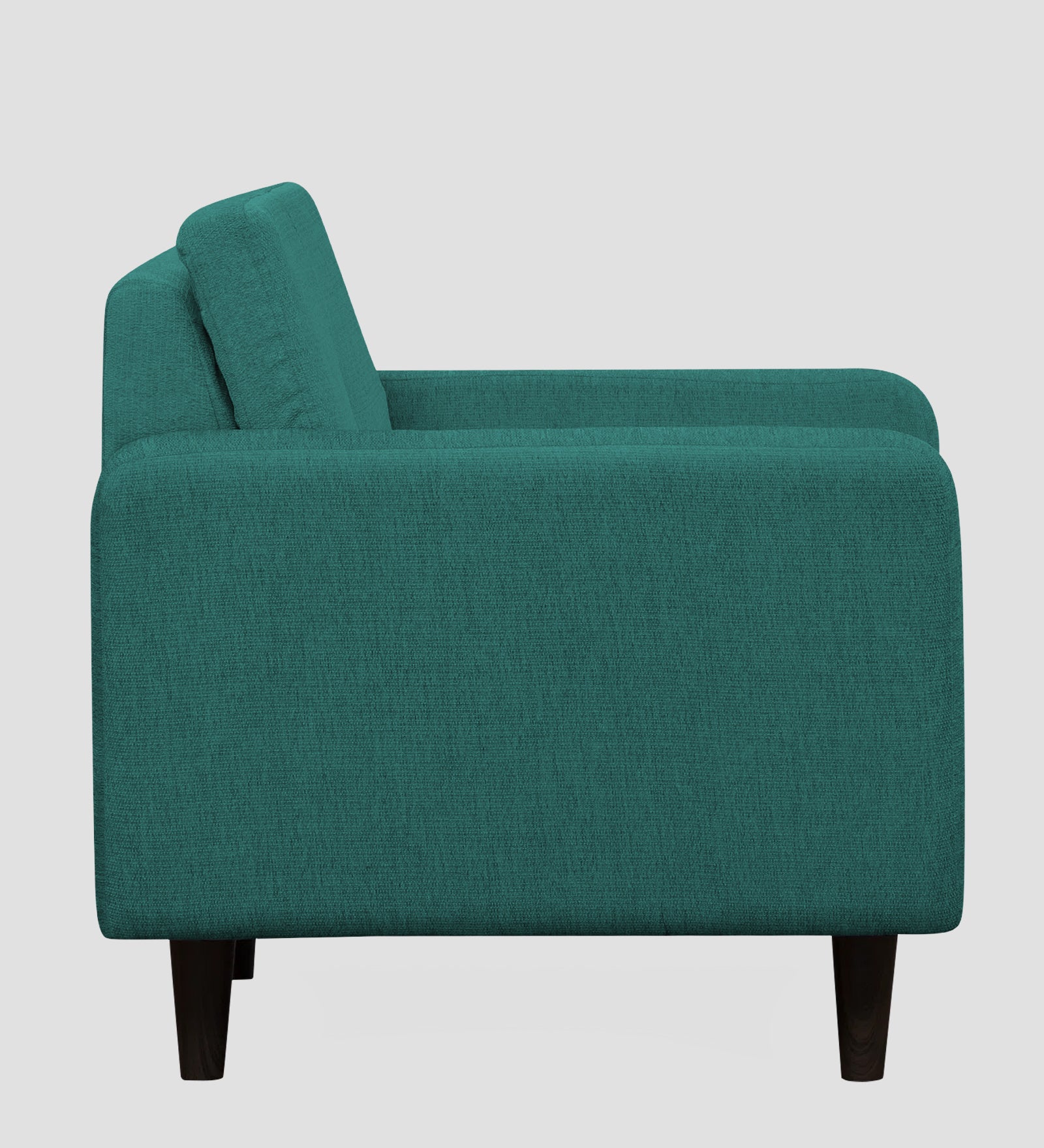 Noha Fabric 1 Seater Sofa In Sea Green Colour - Febonic Living