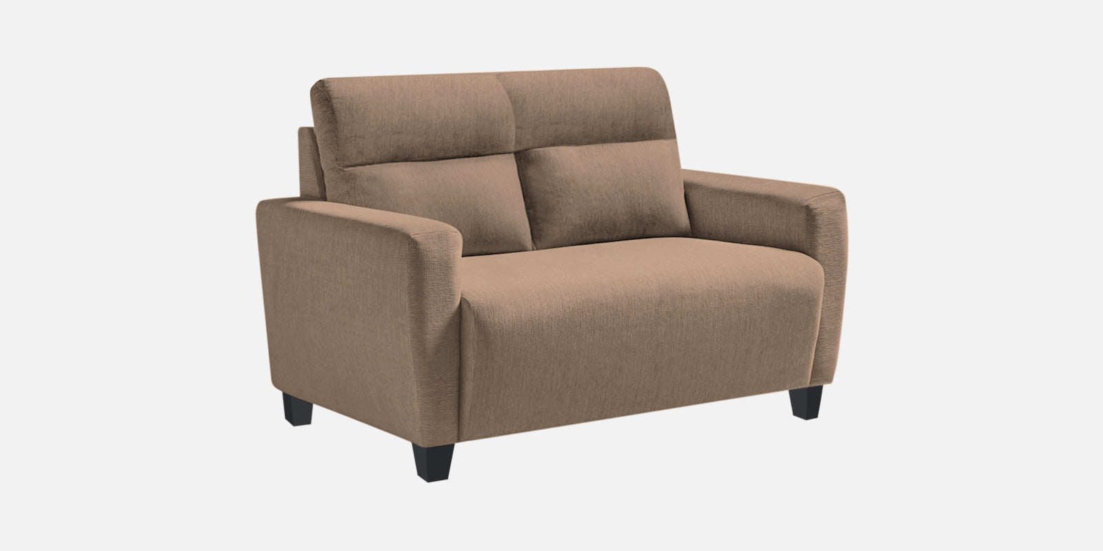 Bakadi Fabric 2 Seater Sofa In Cookie Beige Colour - Febonic Living
