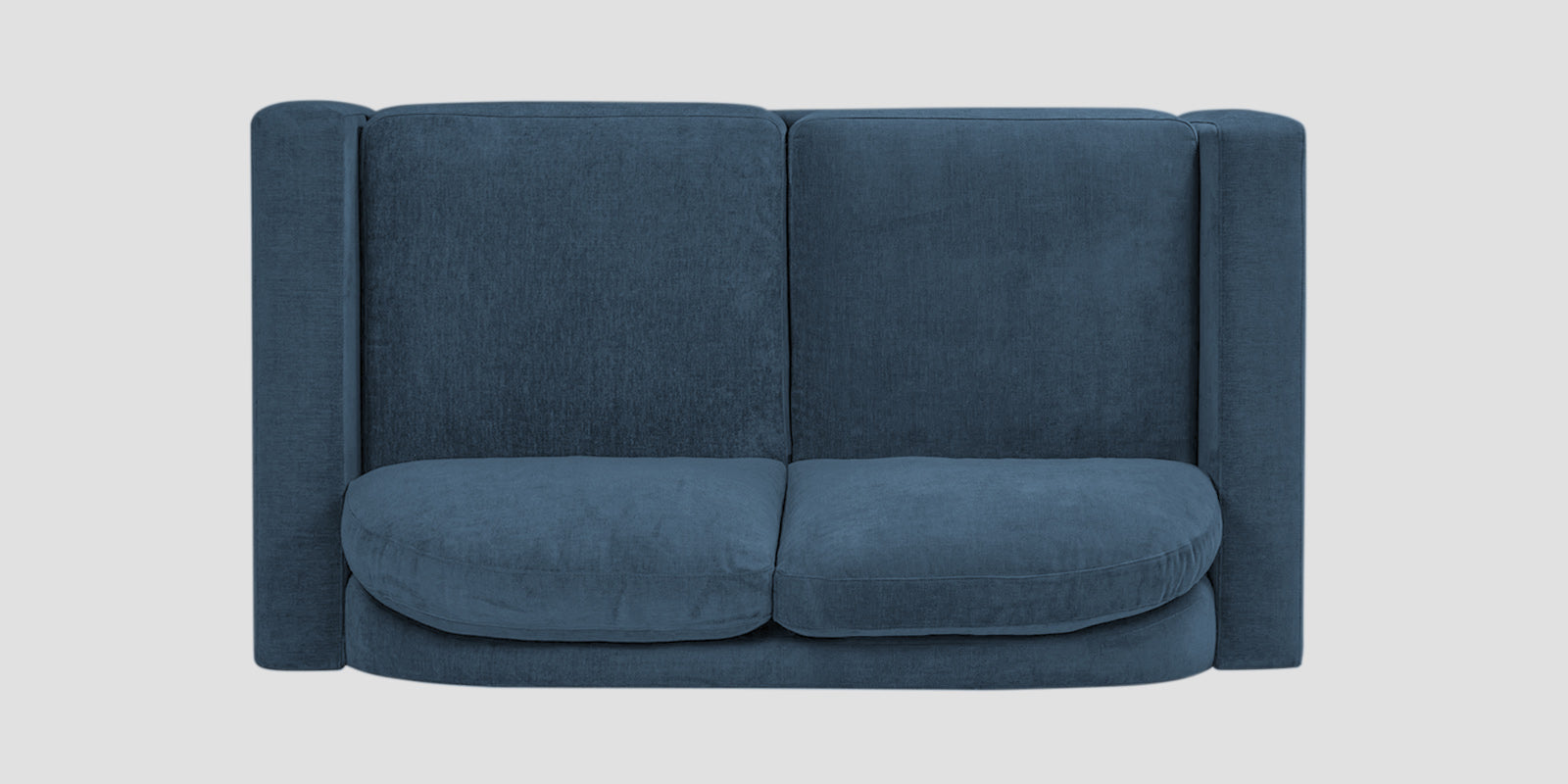 Dara Fabric 2 Seater Sofa In Light Blue Colour - Febonic Living
