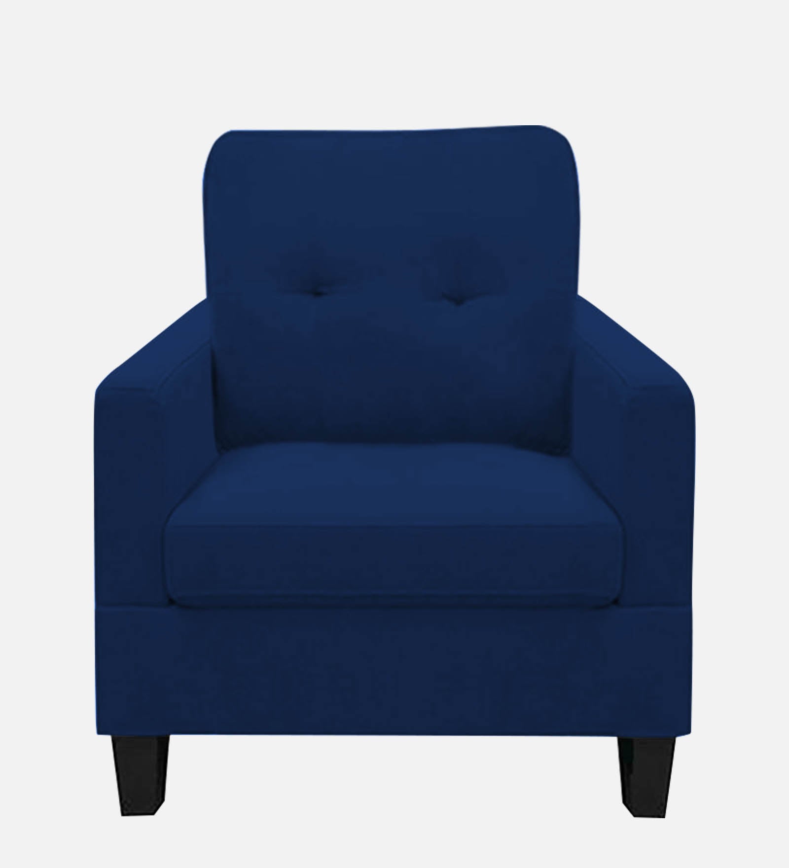 Thomas Fabric 1 Seater Sofa in Royal Blue Colour