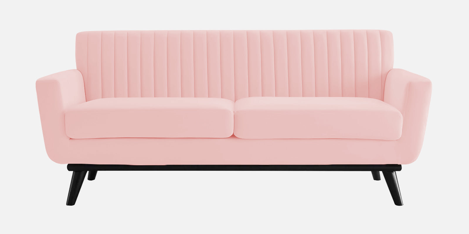 Tucker Velvet 2 Seater Sofa In Millennial Pink Colour - Febonic Living