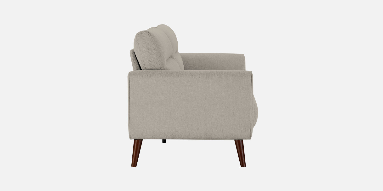 Castro Fabric 3 Seater Sofa In Ash Grey Colour - Febonic Living