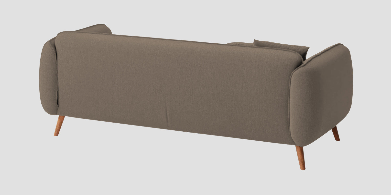 Zia Fabric 3 Seater Sofa In Hazel Beige Colour - Febonic Living