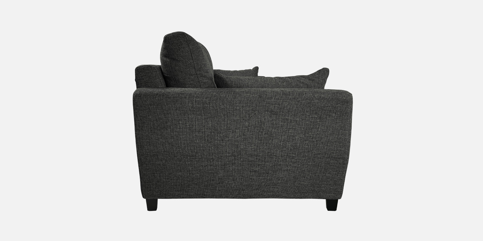 Mario Fabric 3 Seater Sofa In Charcoal Grey Colour - Febonic Living