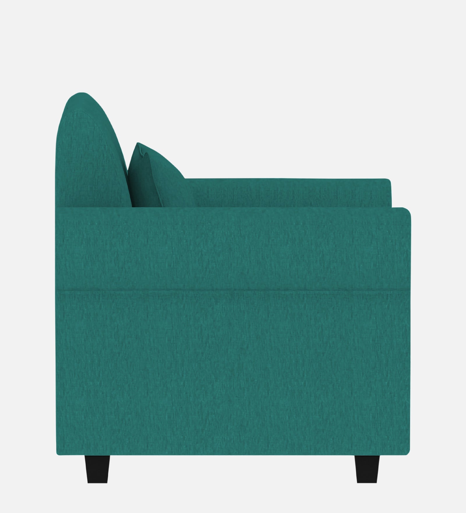 Derado Fabric 1 Seater Sofa In Sea Green Colour - Febonic Living