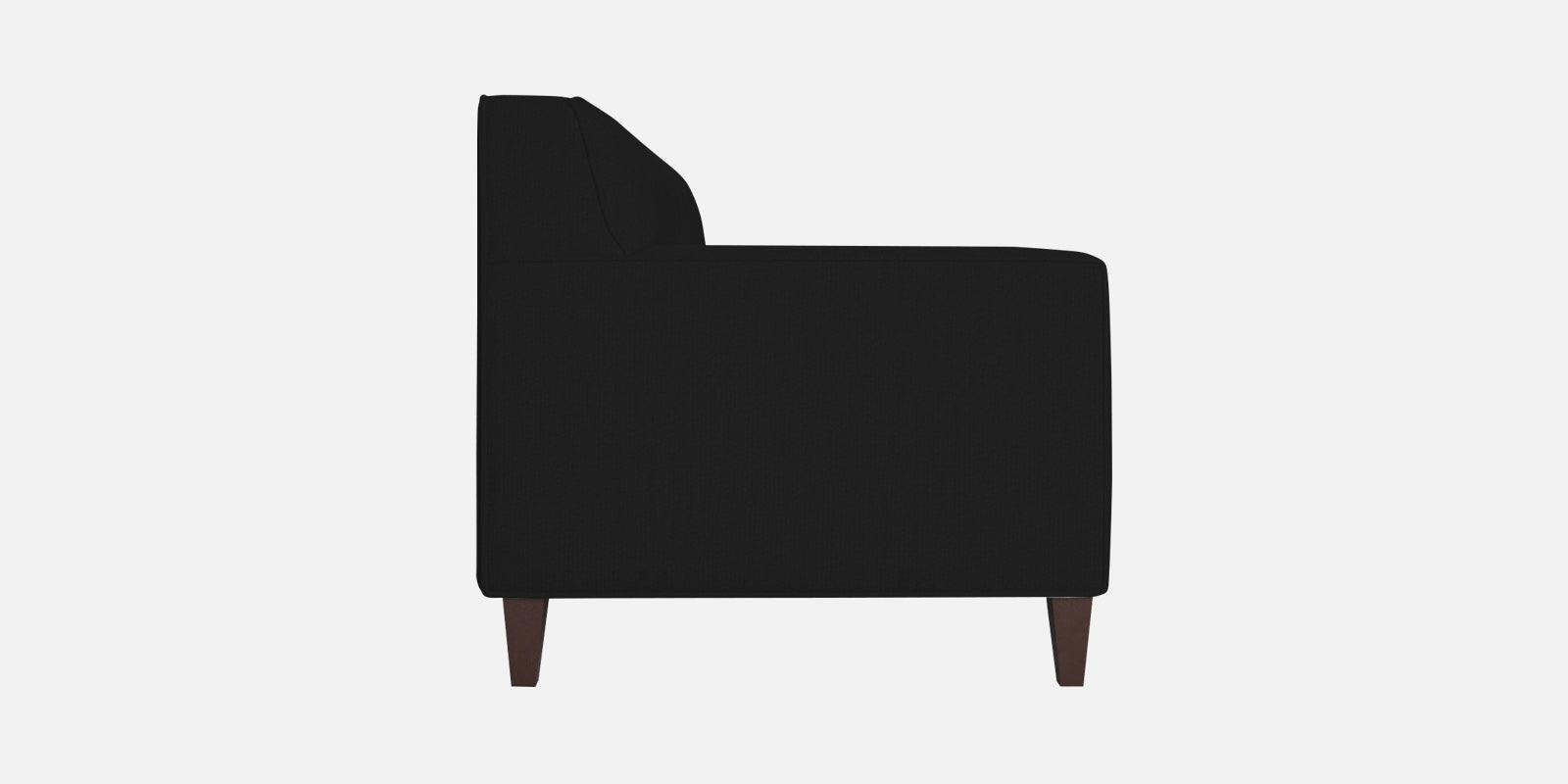 Miller Fabric 3 Seater Sofa In Zed Black Colour - Febonic Living