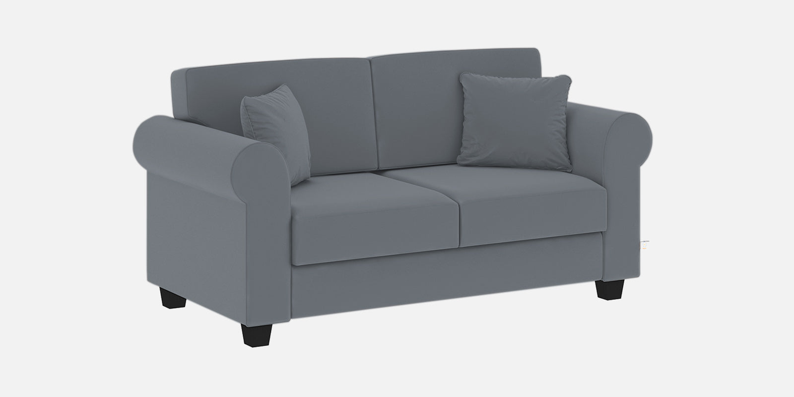 Numonk Velvet 2 Seater Sofa In Pubble Grey Colour - Febonic Living
