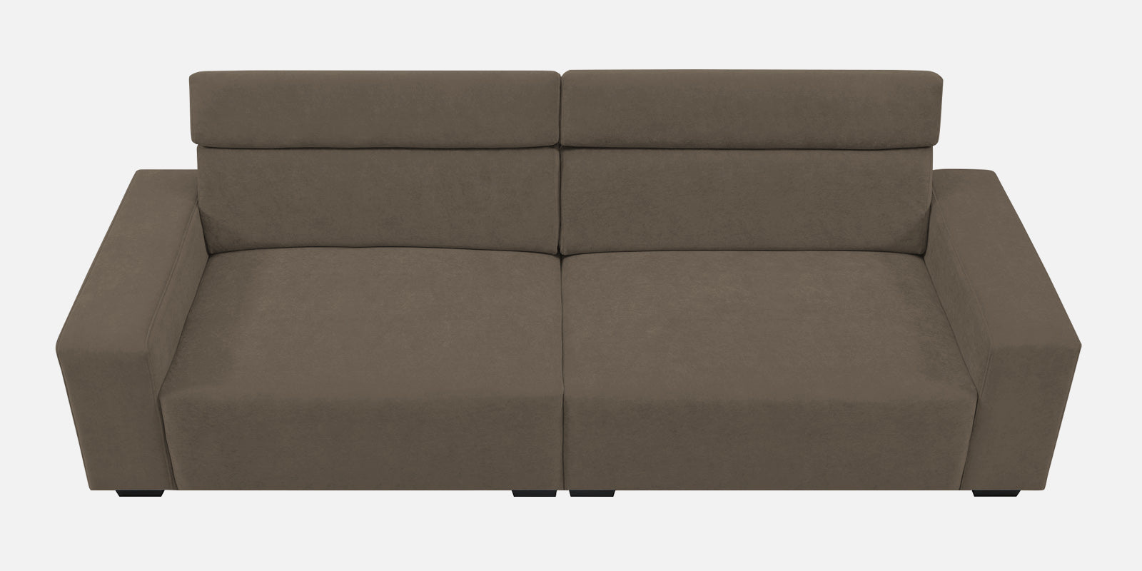 Hiro Fabric 3 Seater Sofa In Broco Dust Colour - Febonic Living