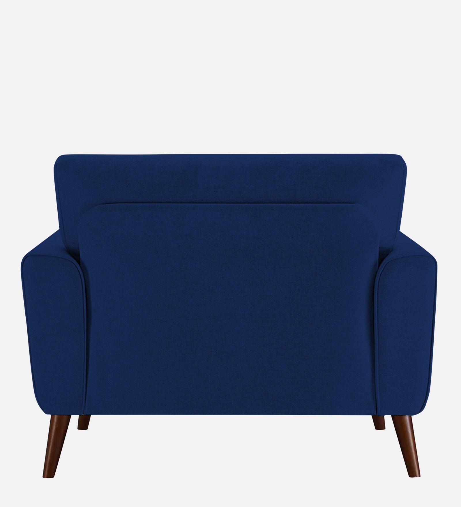 Castro Fabric 1 Seater Sofa In Royal Blue Colour - Febonic Living