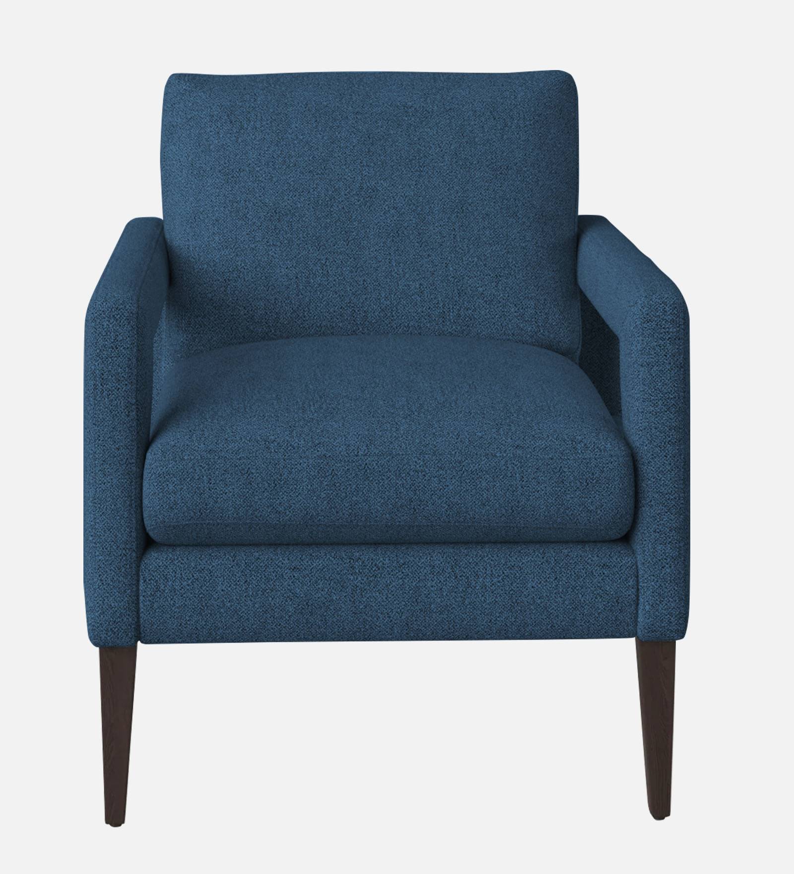 Olsen Fabric Arm Chair In Light Blue Colour - Febonic Living