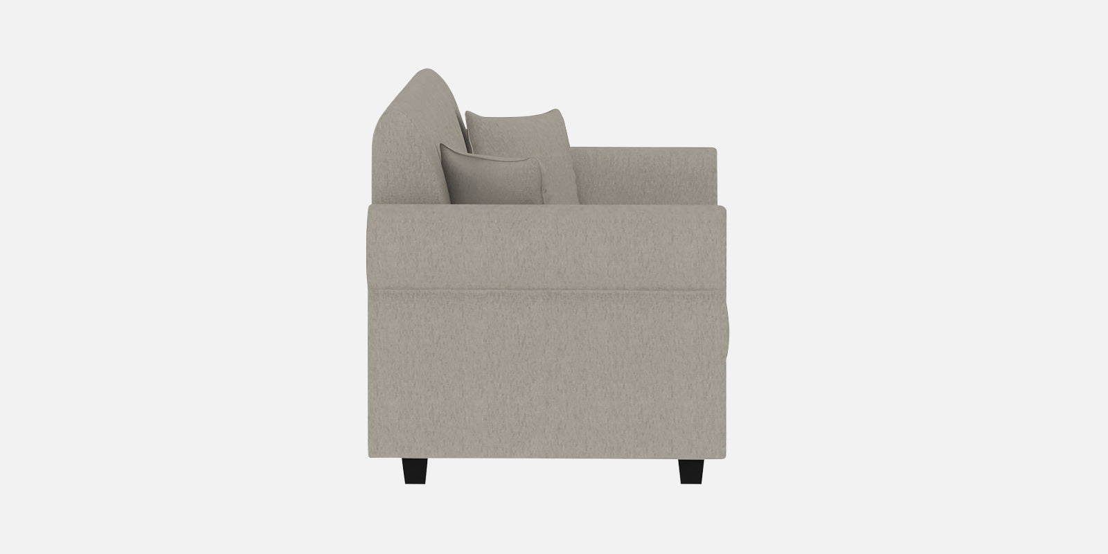 Derado Fabric 3 Seater Sofa In Ash Grey Colour - Febonic Living
