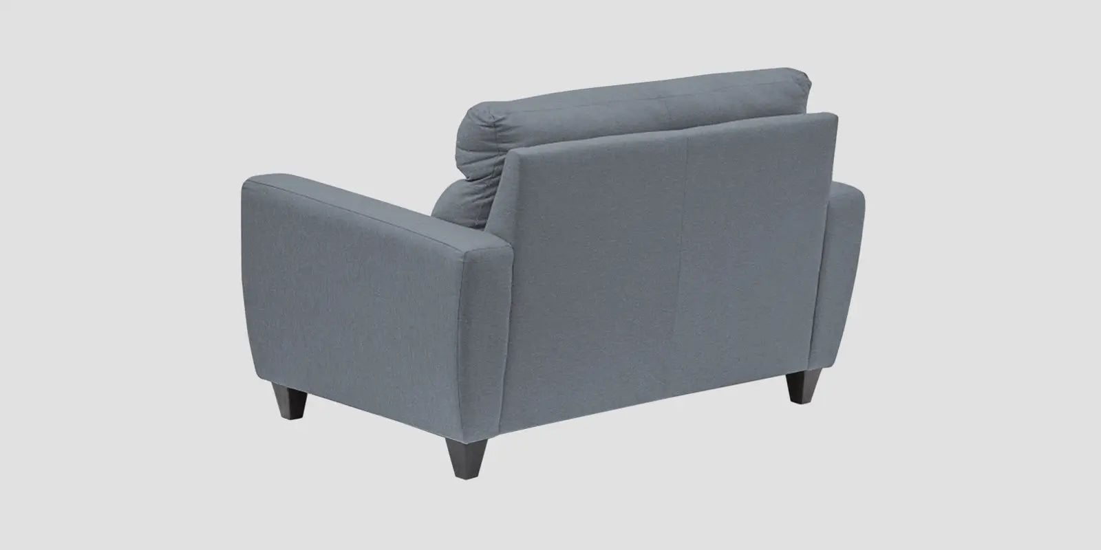 Burban Fabric 2 Seater Sofa In Winter Grey Colour Febonic Living