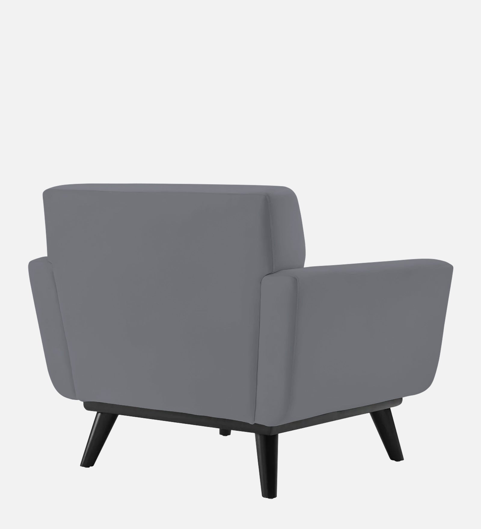 Tucker Velvet 1 Seater Sofa In Pubble Grey Colour - Febonic Living