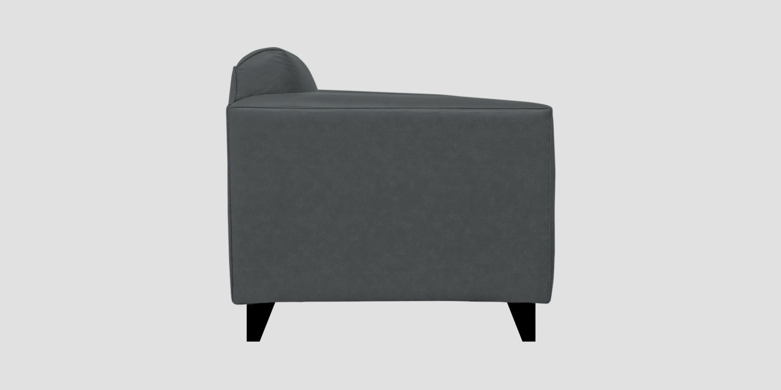 Convi Leatherette 3 Seater Sofa in Pepper Grey Colour