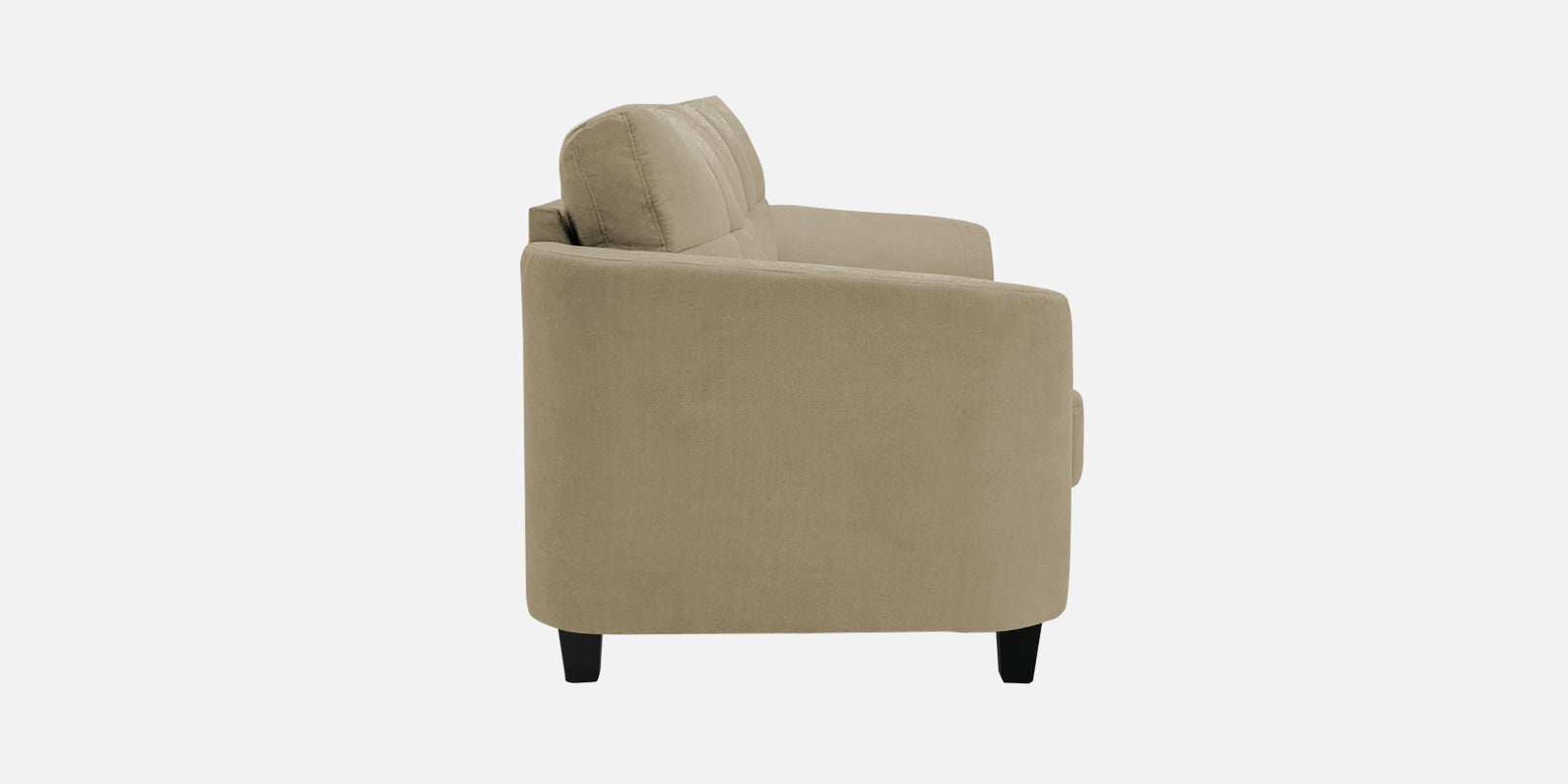 Mulan Fabric 2 Seater Sofa In Honey Beige Colour - Febonic Living
