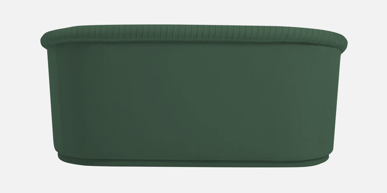 Yara Velvet Fabric 2 Seater Sofa In Amazon Green Colour - Febonic Living