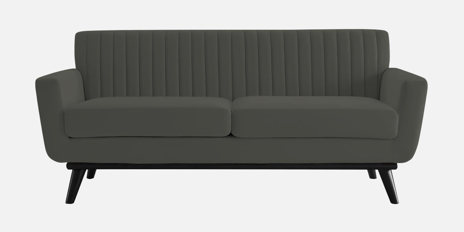 Tucker Velvet 2 Seater Sofa In Hory Grey Colour - Febonic Living