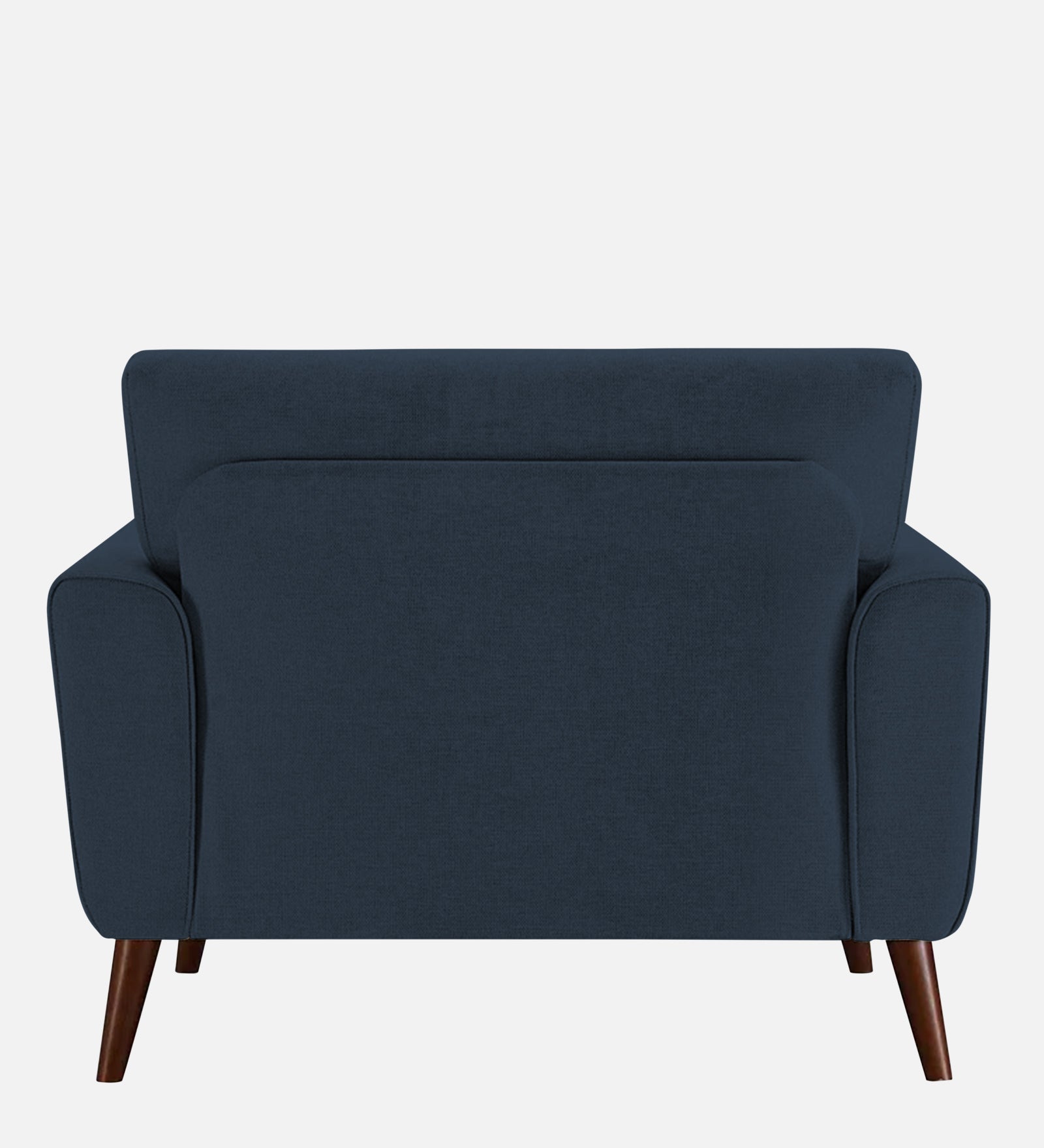 Castro Fabric 1 Seater Sofa In Denim Blue Colour - Febonic Living