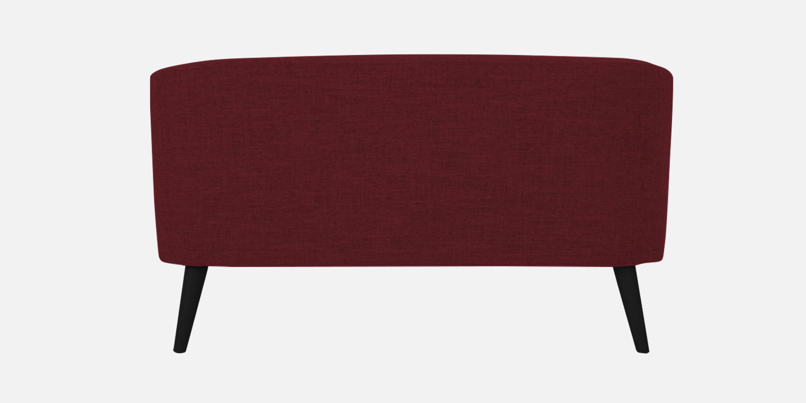 Casper Fabric 2 Seater Sofa In Blood Maroon Colour - Febonic Living