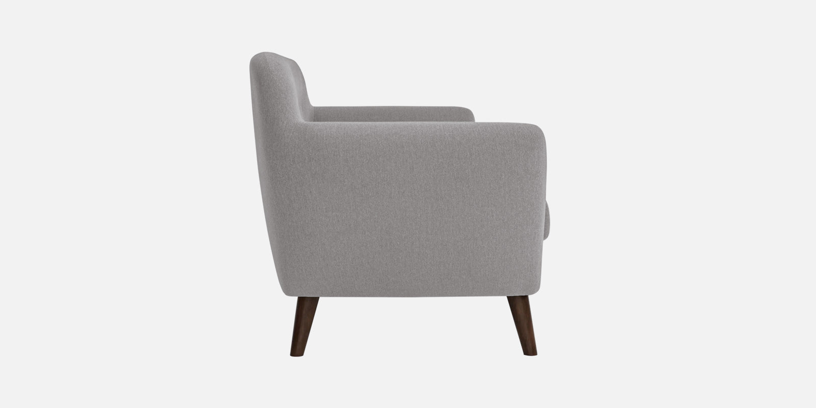 Goofy Fabric 2 Seater Sofa In Silver Grey Colour - Febonic Living
