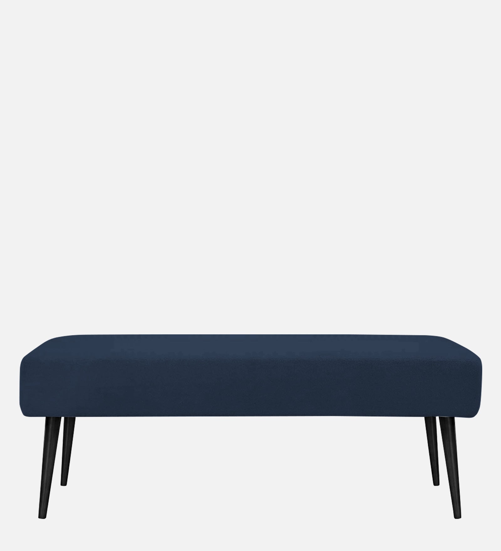 Orbit Fabric Bench In Denim Blue Colour - Febonic Living