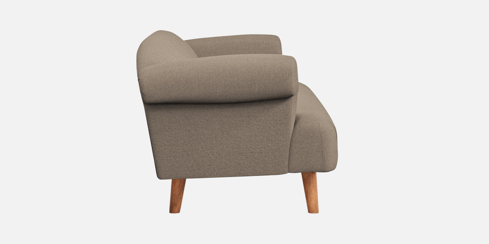 Barber Fabric 2 Seater Sofa In Hazel Beige Colour - Febonic Living