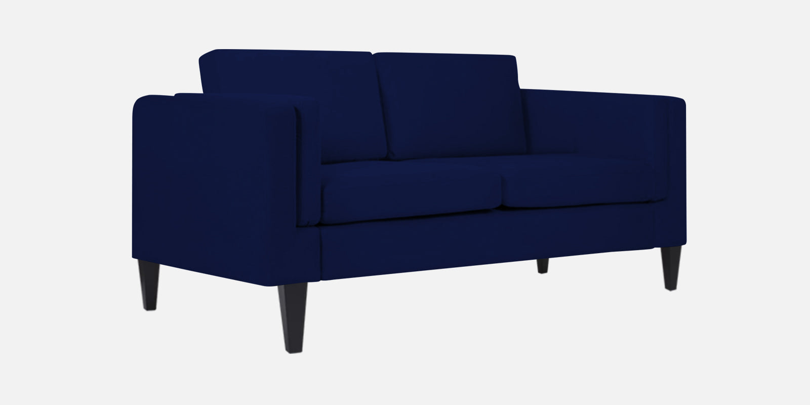Jasper Velvet 2 Seater Sofa In Dark Blue Colour - Febonic Living
