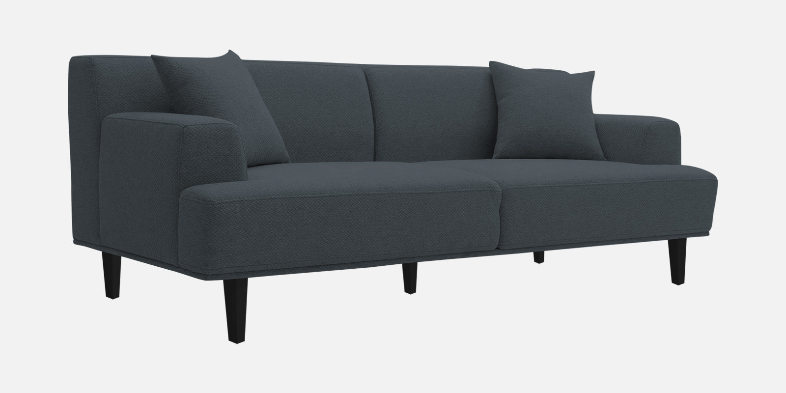 Cobby Fabric 3 Seater Sofa In Duby Grey Colour - Febonic Living