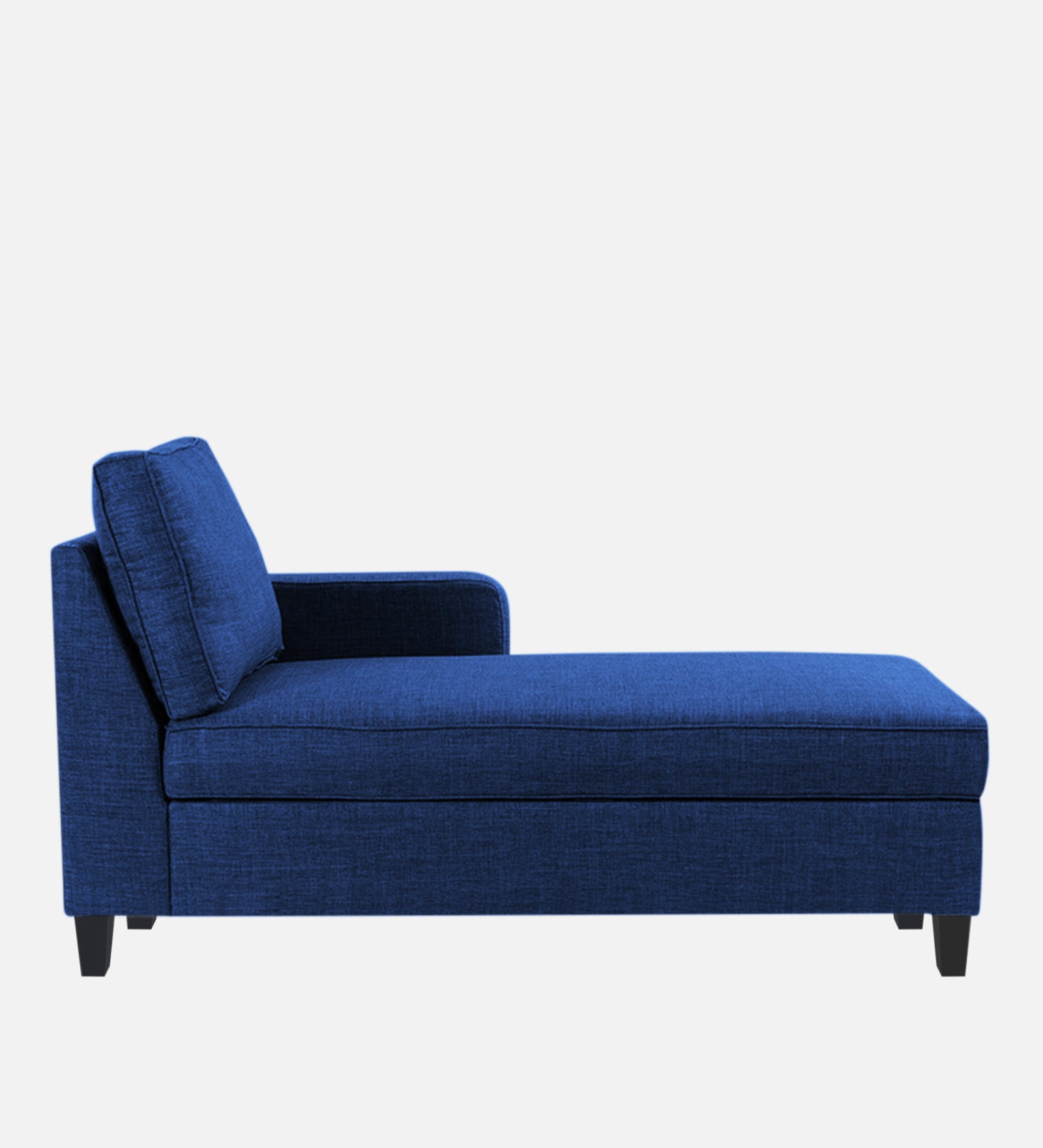 Harry Fabric RHS Chaise Lounger In Royal Blue Colour - Febonic Living