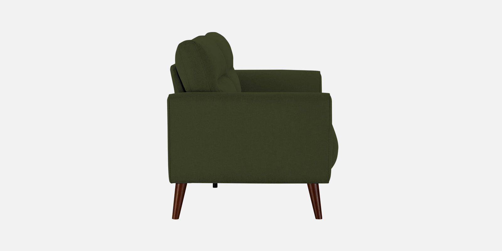 Castro Fabric 2 Seater Sofa In Olive Green Colour - Febonic Living