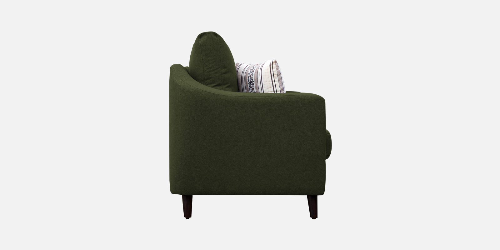 Kevin Fabric 2 Seater Sofa In Olive Green Colour