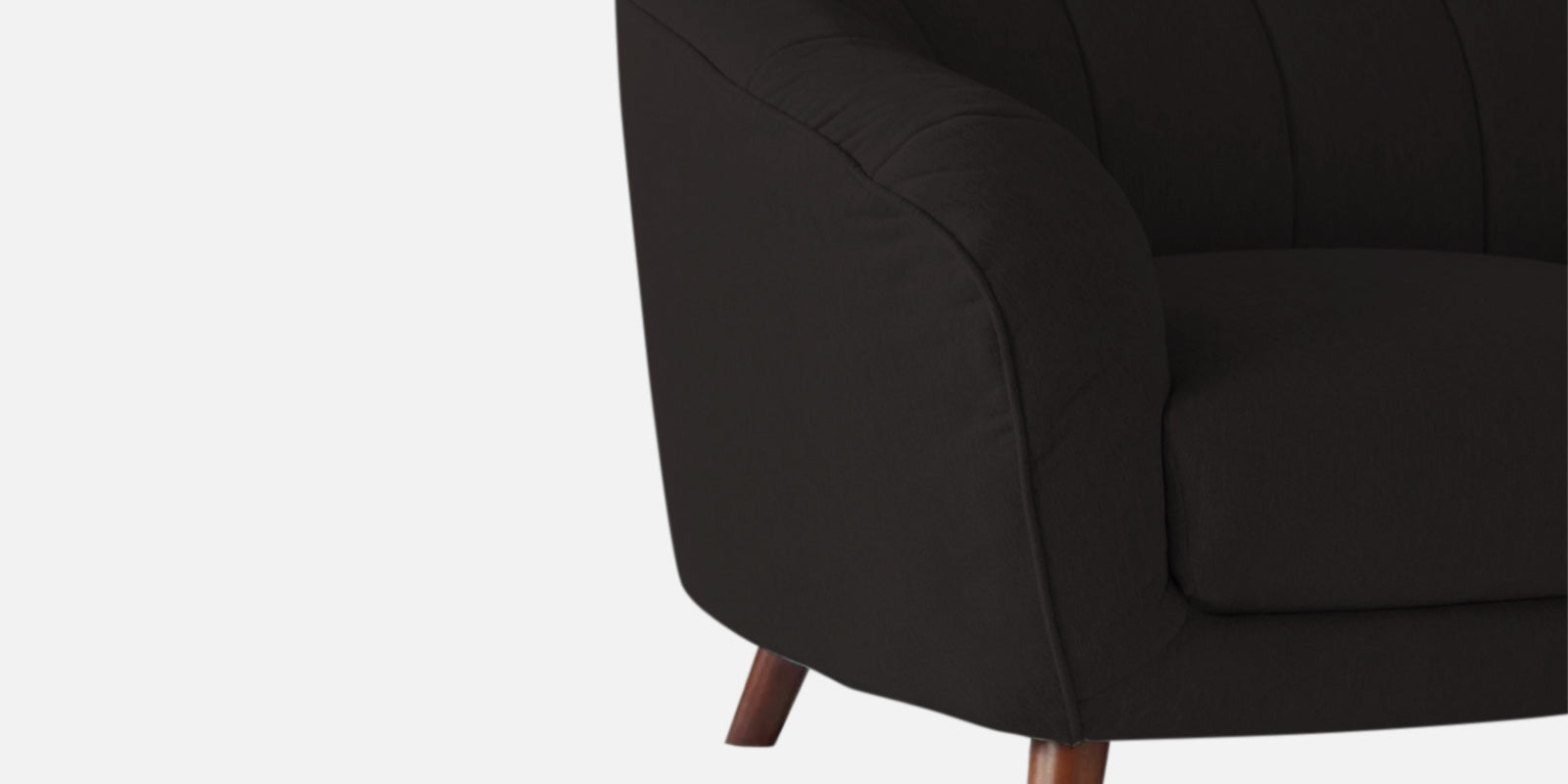 Benjamin Fabric 3 Seater Sofa In Cara Brown Colour - Febonic Living