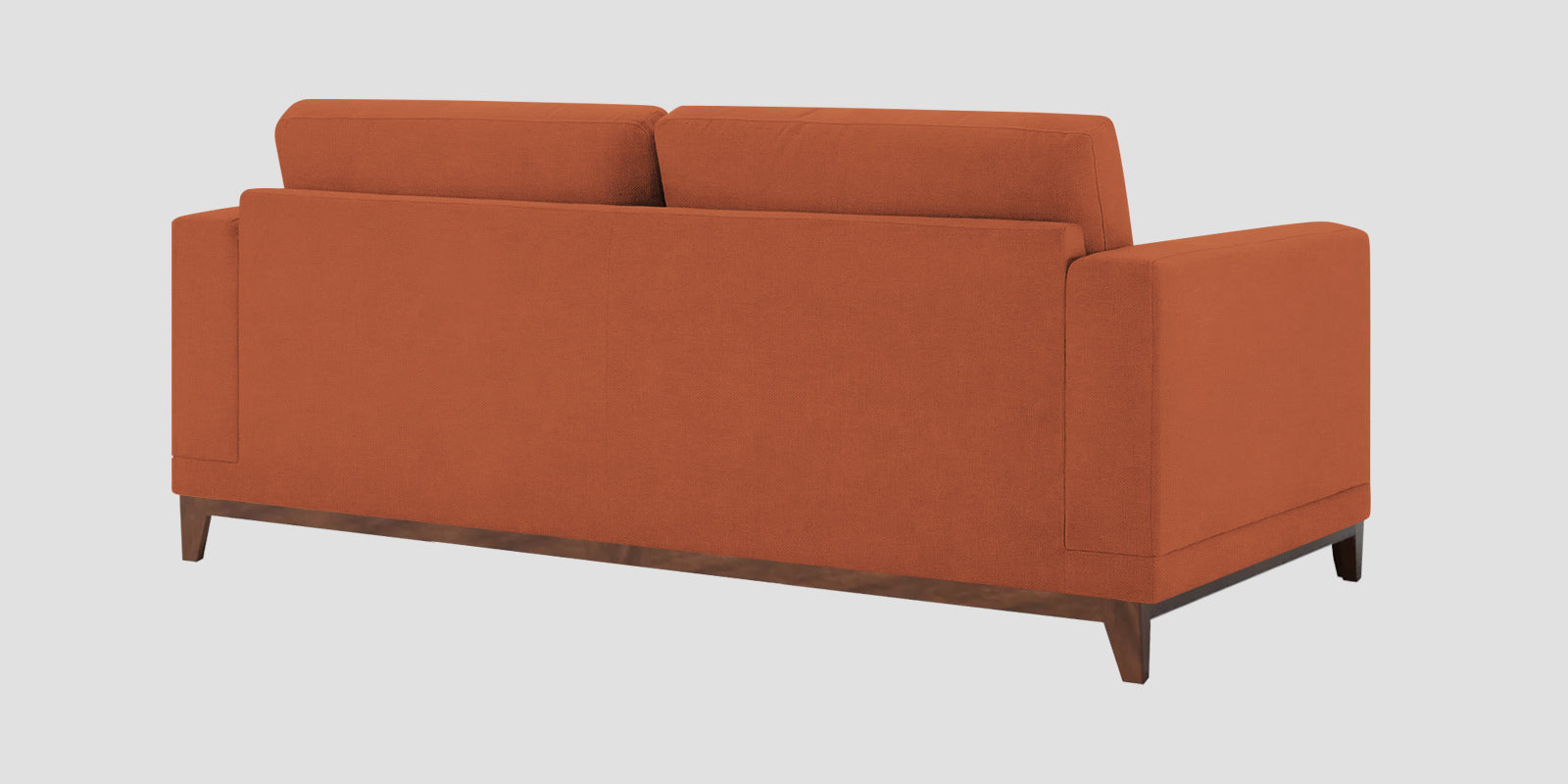 Esha Fabric 2 Seater Sofa In Royal Orange Colour - Febonic Living