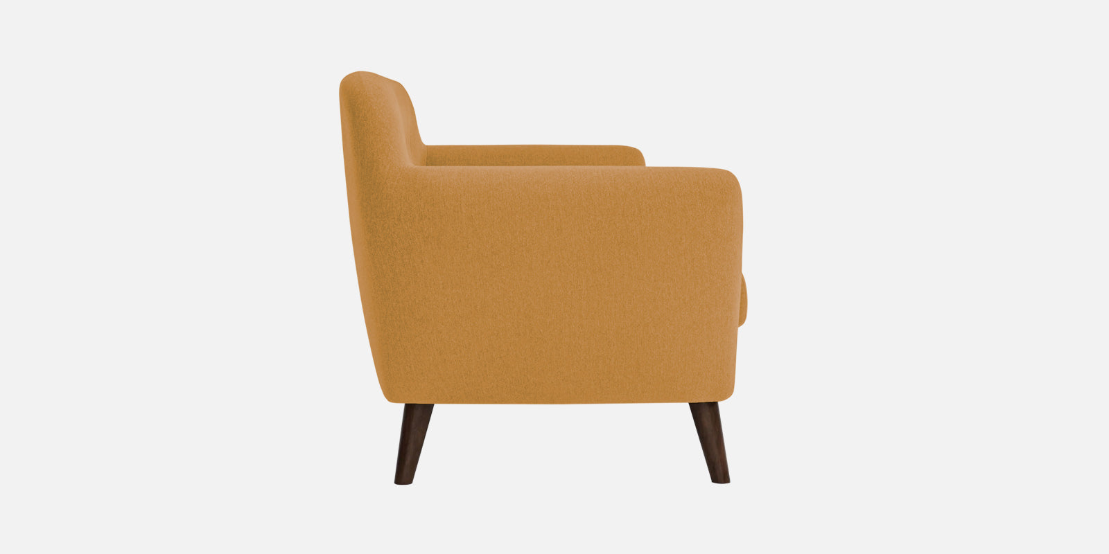 Goofy Fabric 3 Seater Sofa In Corn Yellow Colour - Febonic Living