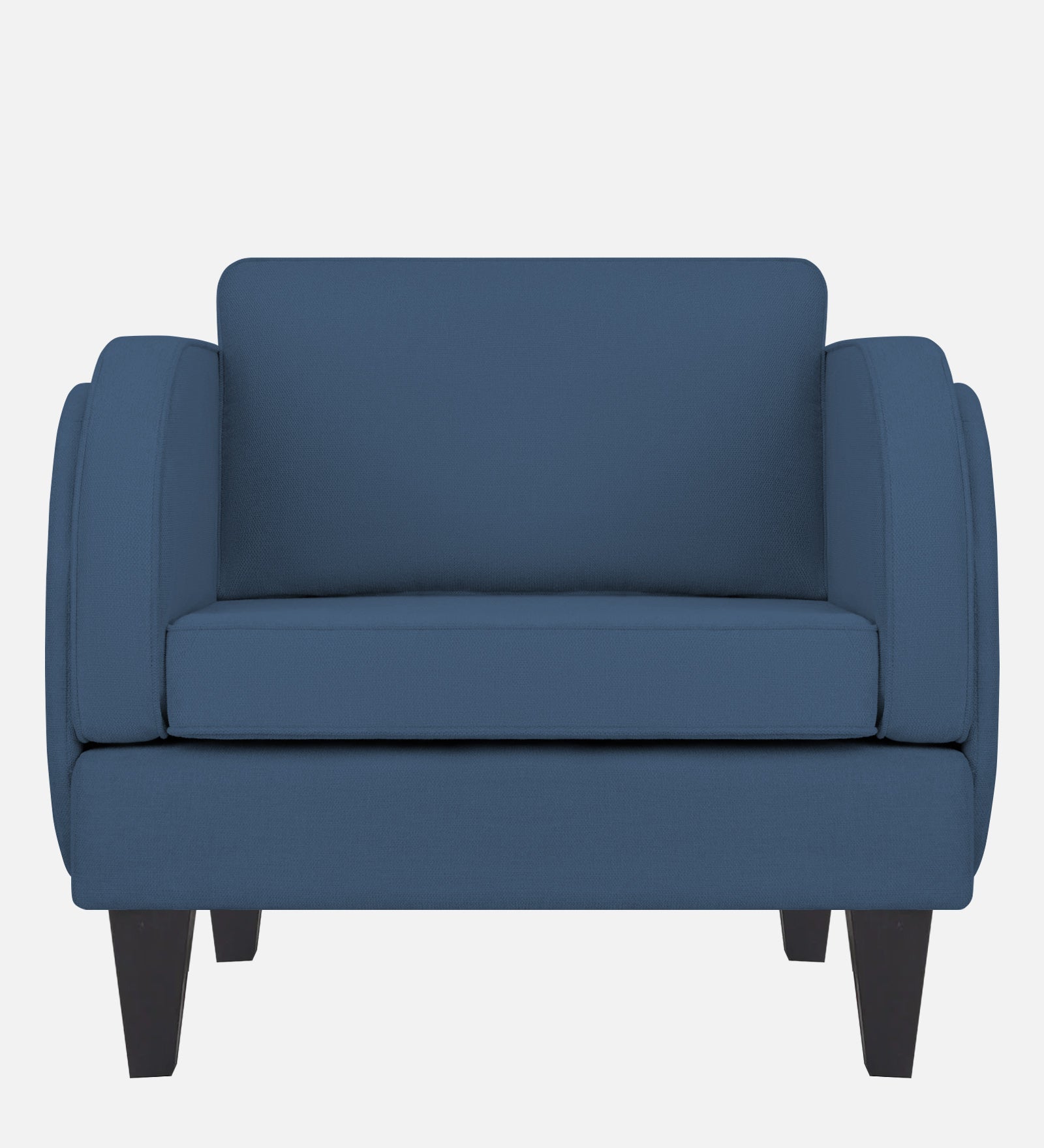 Siddy Fabric 1 Seater Sofa In Light Blue Colour - Febonic Living