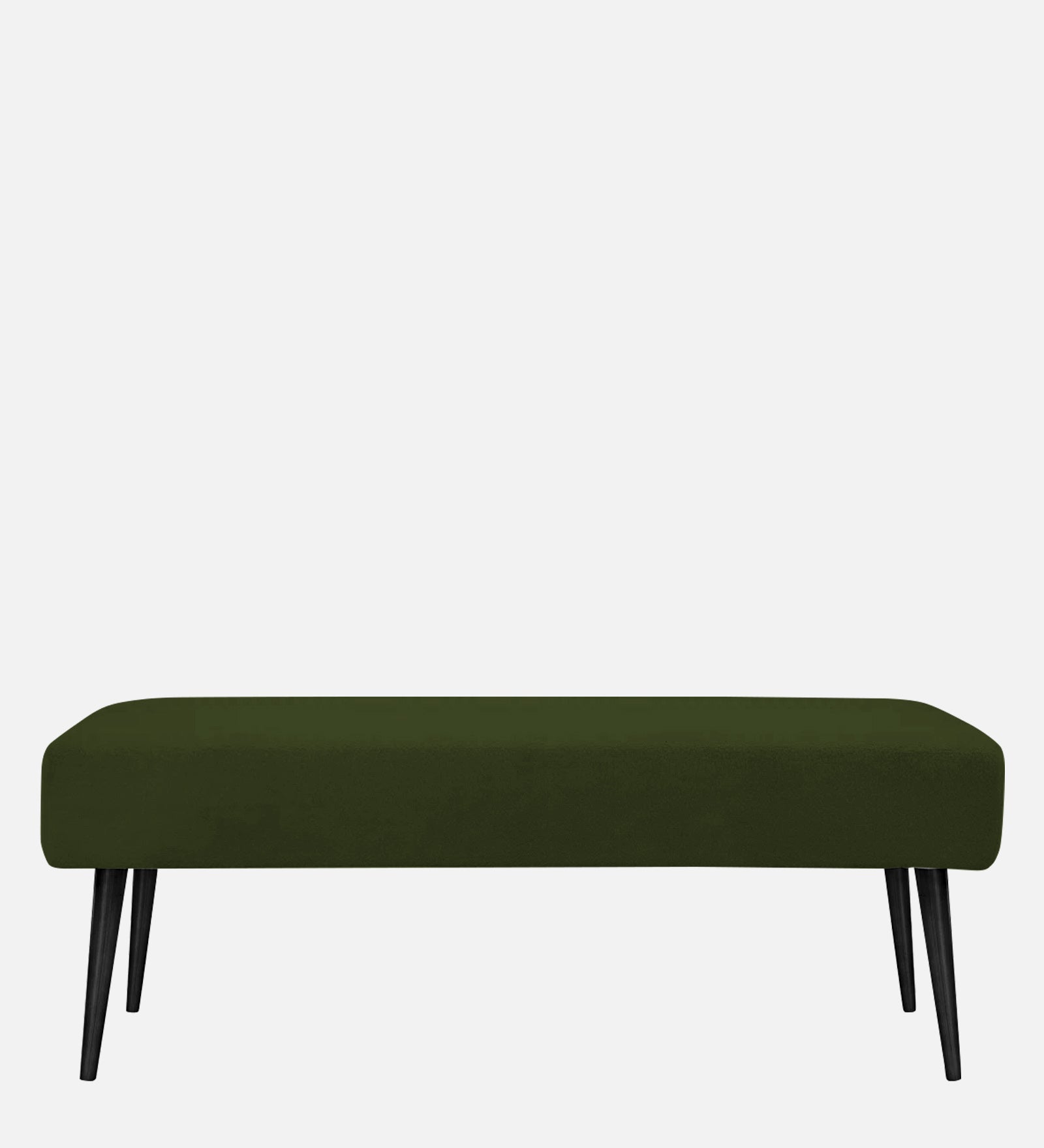 Orbit Fabric Bench In Olive Green Colour - Febonic Living