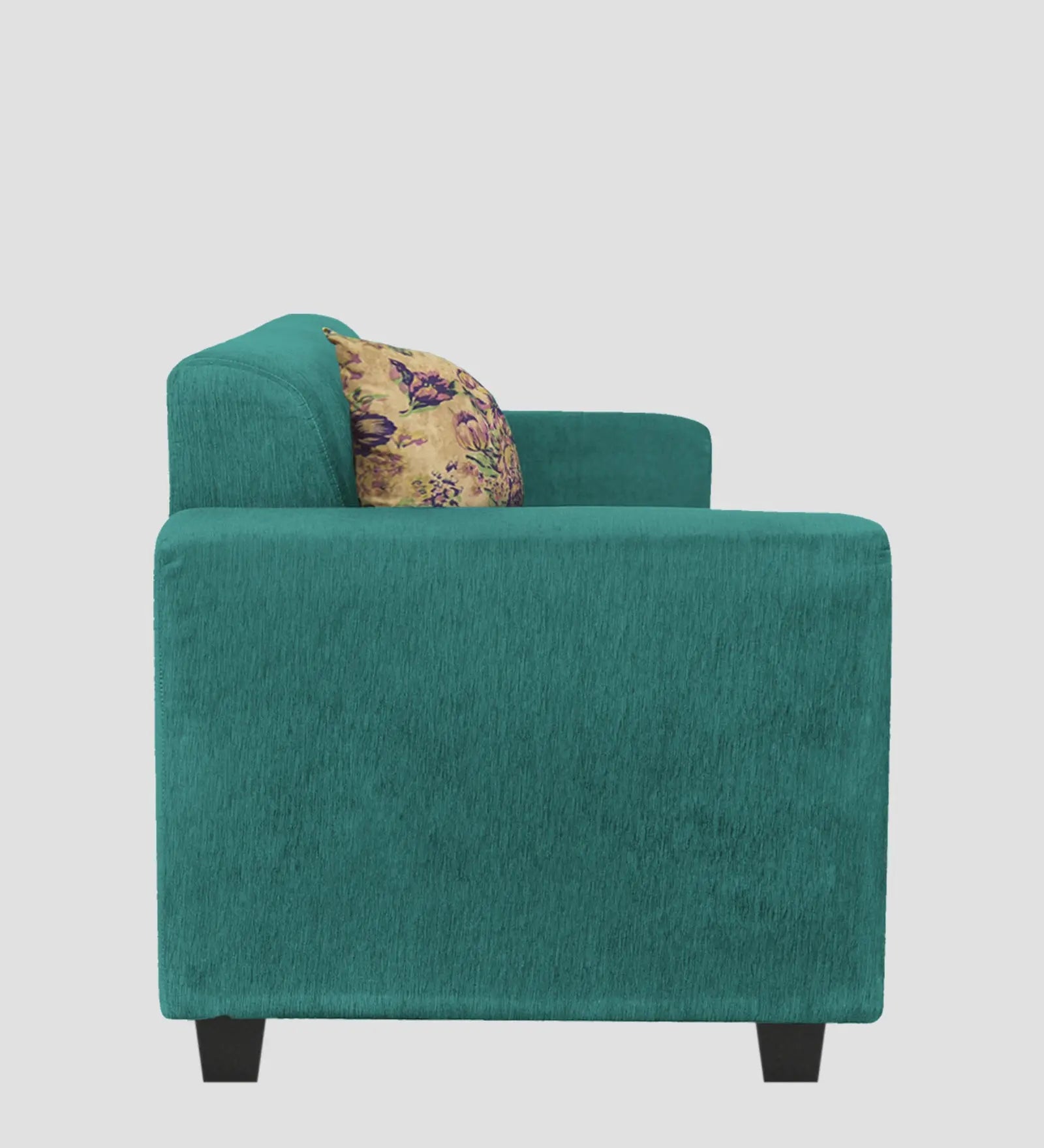 Lipu Fabric 1 Seater Sofa In Sea Green Colour Febonic Living
