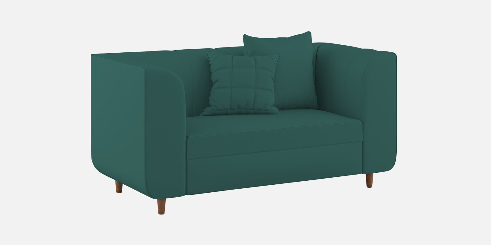 Sumo Velvet 2 Seater Sofa In Pine green Colour - Febonic Living
